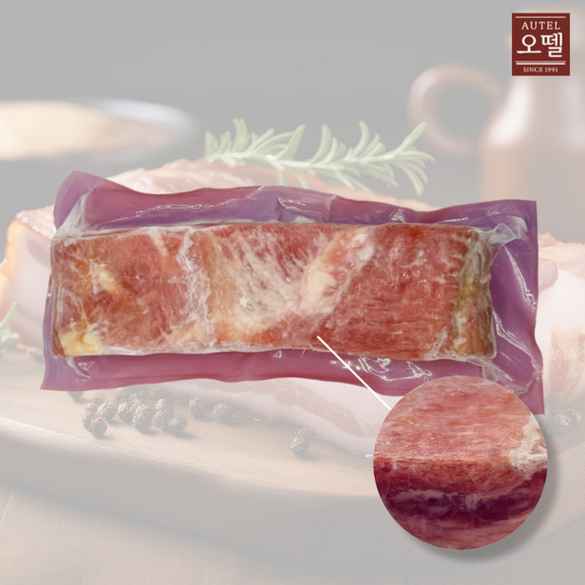 오뗄 통베이컨 냉동, 오뗄 통베이컨 500g, 500g, 1개