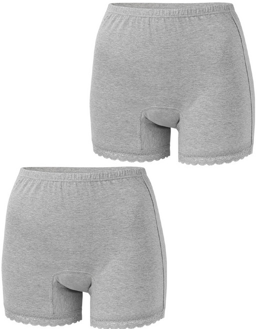 벨라뮤즈 국산 2매구성 요실금 사각 팬티 여성 드로즈 초강력 흡수패드 안심 방수 요실금팬티 P-292