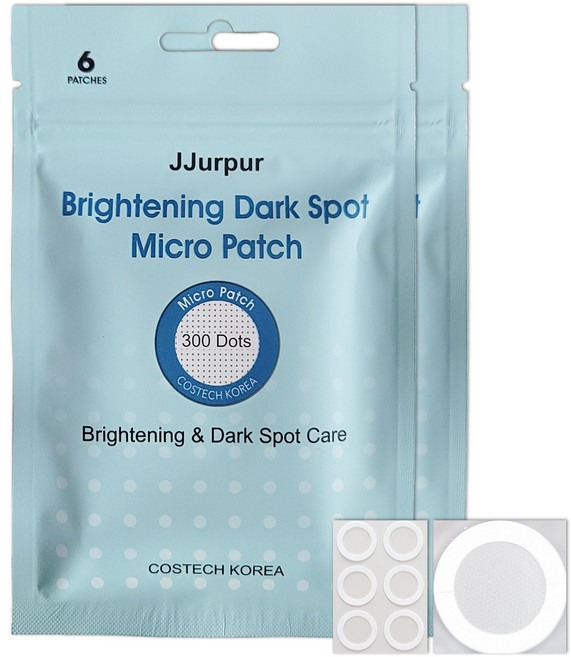 기미패치 검버섯 주근깨 잡티 제거 마이크로 니들 패치, 2개, 6개입