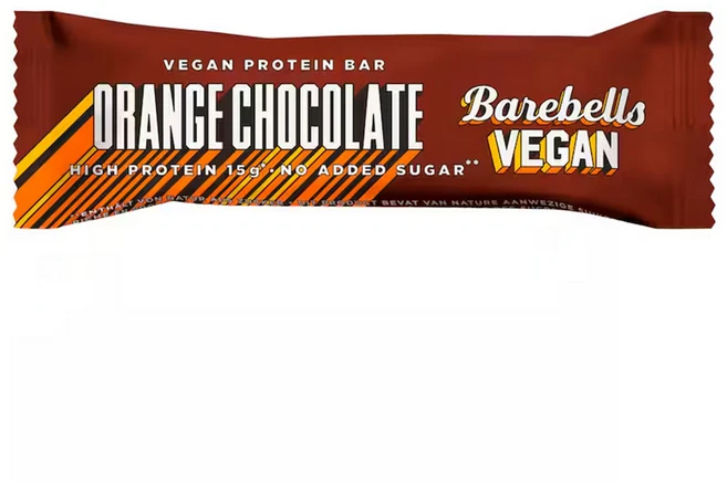 베어벨스 비건 프로틴바 오렌지 초콜릿 55g, 1개 - 쿠팡