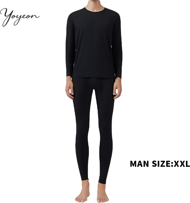 남녀 히트텍 겨울용 따뜻한 발열내의 보온내복 상하세트