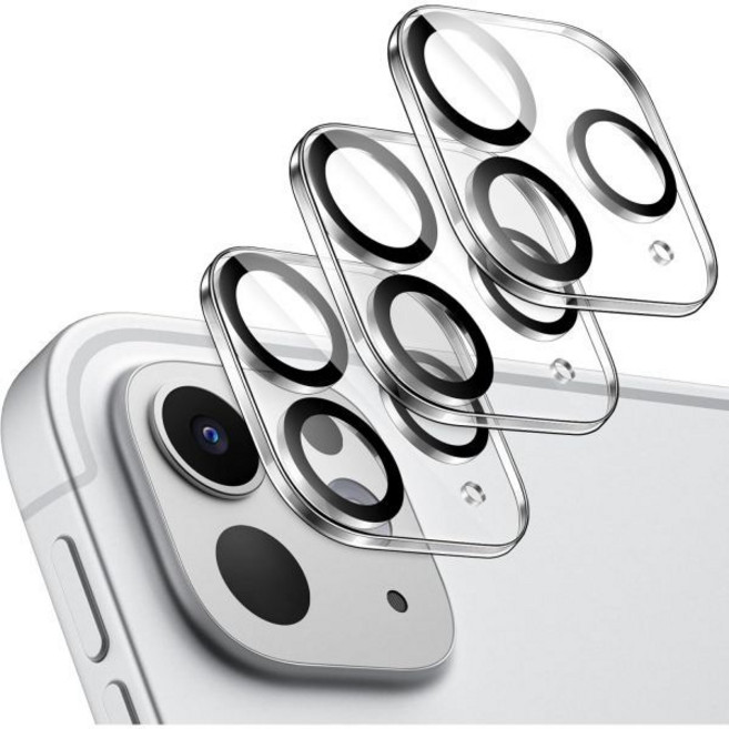 JETech 카메라 렌즈 보호필름 (iPad Pro 11인치 M5/M4 및 iPad 13인치 M5/M4용) 9H 경도 긁힘 방지 HD 투명 강화유리 전체 커버 간편 설, iPad Pro M5/M4 (2025/2024)