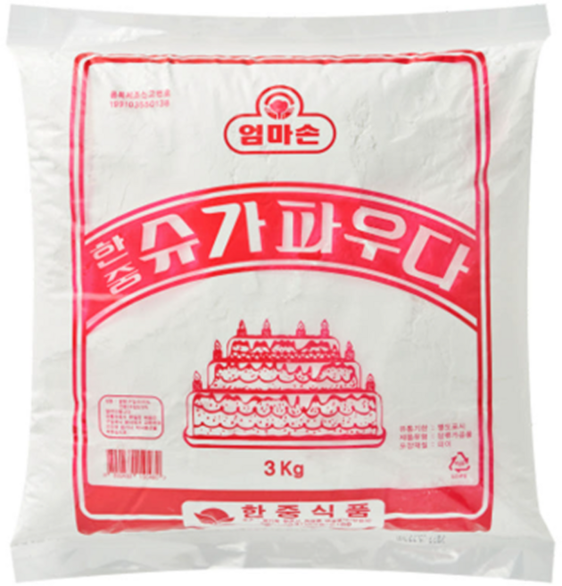 슈가파우더, 3개, 3kg