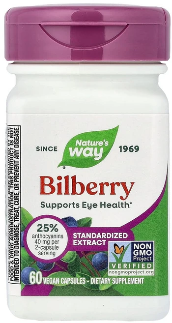 네이처스웨이 빌베리 프리미엄 추출물 베지 캡슐 60정, 1개 - 쿠팡