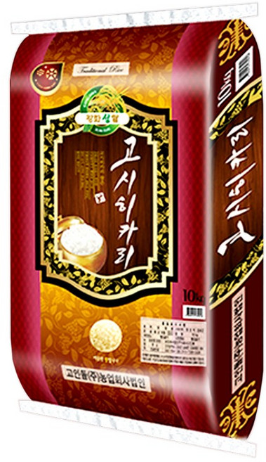 25년 햅쌀 고인돌 쌀10kg 고시히카리 강화섬쌀, 단품