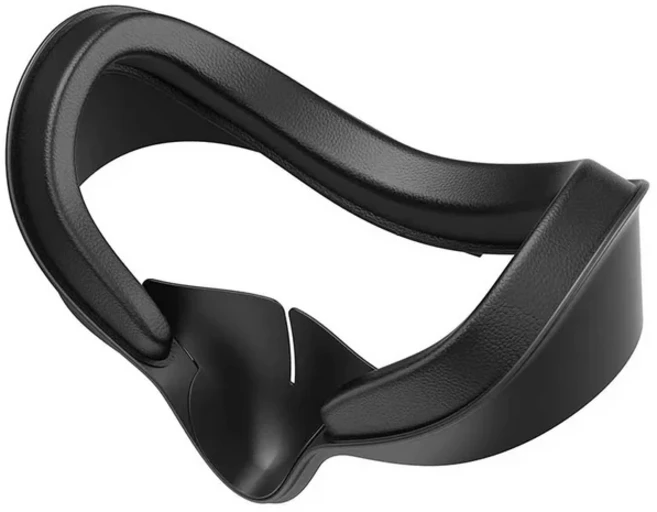 메타 퀘스트 3S용 AMVR 6-in-1 페이스 마스크 커버 브래킷 스펀지 PU 가죽 실크 폼 와이드/스탠다드, 02 Standard Version