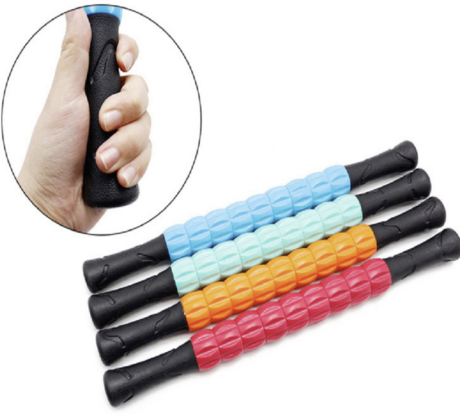 9절 마사지봉 마사지바 런웨이브 MY, 1개, 오렌지