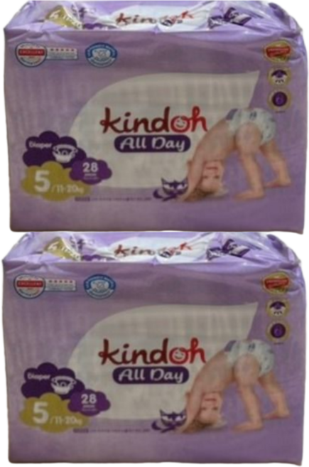 킨도 프리미엄 뉴올데이 밴드형 기저귀, 5단계, 56매