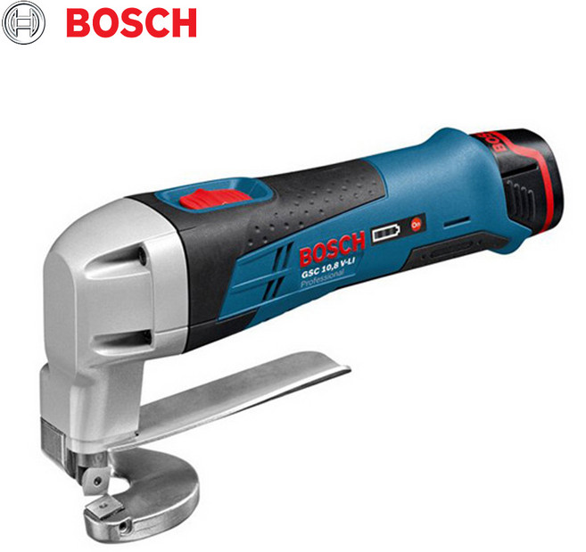 보쉬 GSC10.8V-LI 충전쉐어 10.8V 2.0AH 충전가위 니블러, 1개