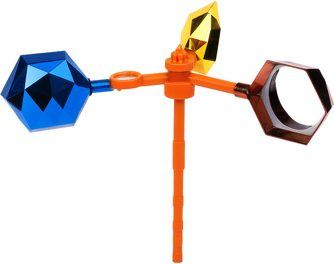 아띠꼴로 조류 퇴치 비둘기 까치 까마귀 퇴치기 꽂이형바람개비, 1개