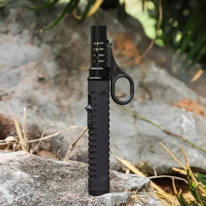 야외 캠핑 점화 휴대용 총 스토브 바베큐 화염 방사기 풍선 점화기, 1개, 색상: 1. as shown