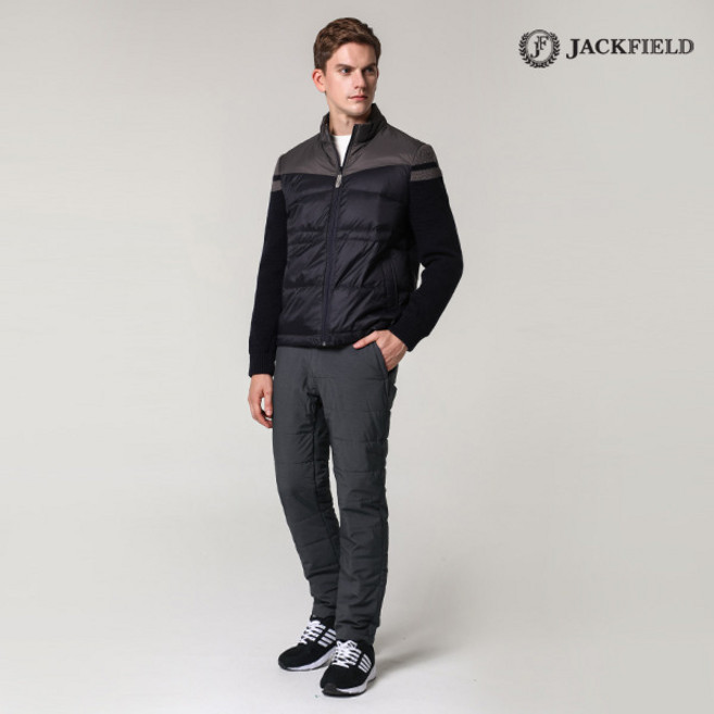 잭필드 남성 모스 패딩팬츠