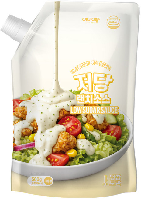 아이엠소스 저당 랜치소스, 500g, 1개