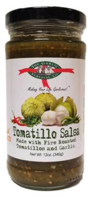 토마티요 마늘 살사-340.2g. Tomatillo Garlic Salsa-12 oz., 1개, 340g