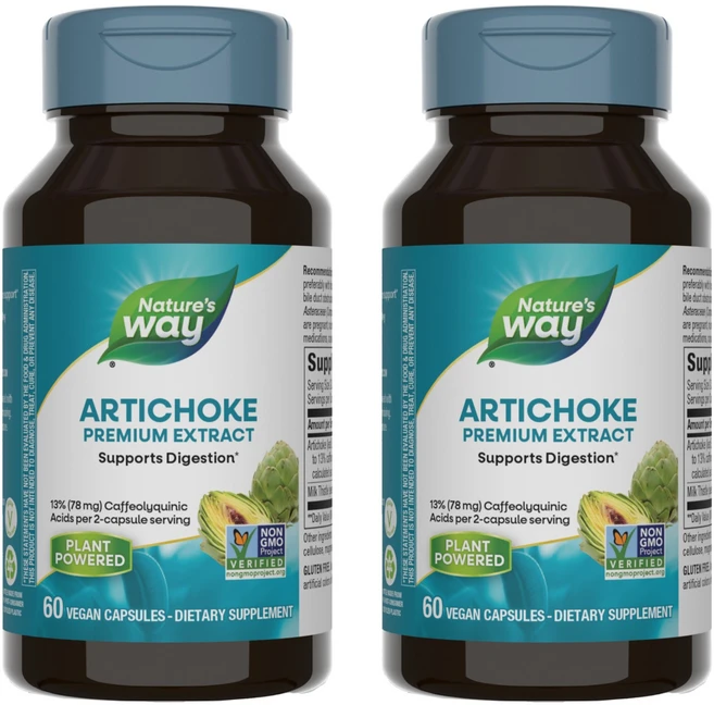 네이쳐스웨이 아티초크 캡슐, 60정, 2개 - 쿠팡