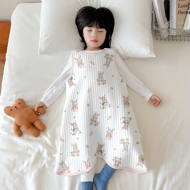 HO-OH 아기 수면조끼 아동용 유아 순면 사계절 실내조끼
