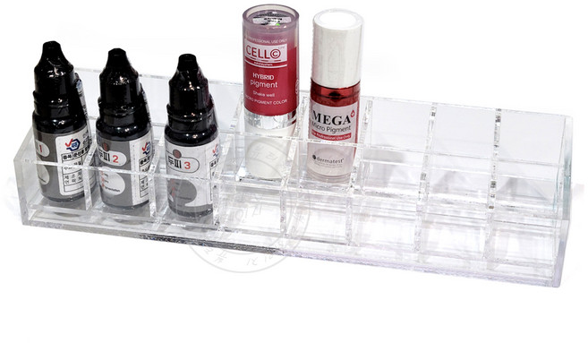 뷰티체인지 반영구 색소진열대 색소정리 보관함, 색소진열대(8×3), 1개