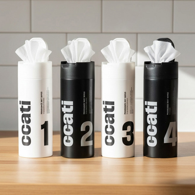 차량용 물티슈 알콜 소독 티슈 70매 살균 세정티슈 욕실 주방 얼룩 때 청소 클리너, 1개