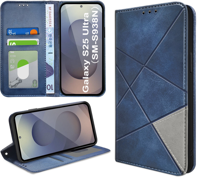 아칸크 삼성 갤럭시 S25Ultra (SM-S938N) 다이어리 지갑 휴대폰 케이스