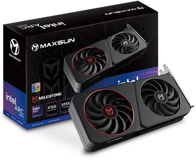 [MAXSUN] Arc B580 Milestone D6 12GB, [MAXSUN]B580 Milestone