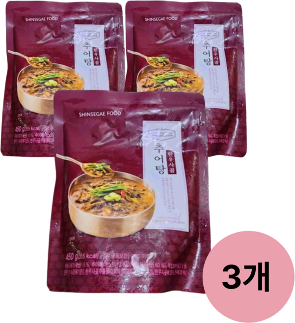 호텔컬렉션 한우사골추어탕 3팩, 3개, 450g