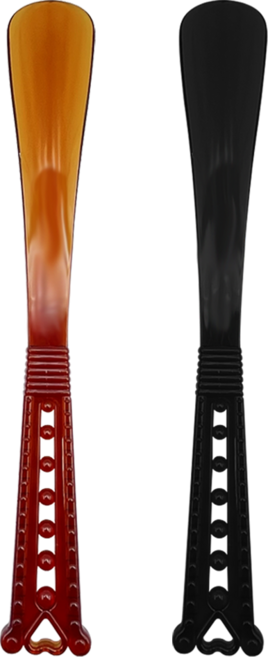 세븐스타 하트 구두주걱 신발주걱 구두해라 신발해라 (밤색), 1개, 브라운