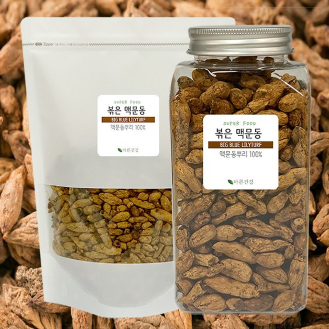 바른건강 볶은맥문동 100% 맥문동(볶음) 차, 300g, 1개