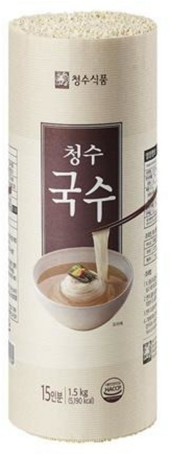 청수식품 청수 국수, 1.5kg, 1개