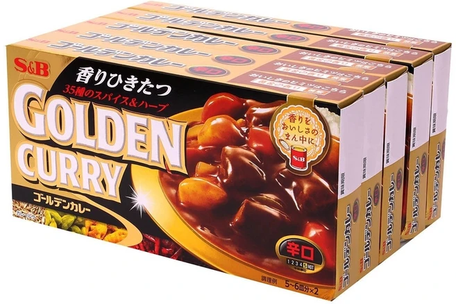 에스앤비 골든카레 매운맛, 198g, 5개 - 쿠팡