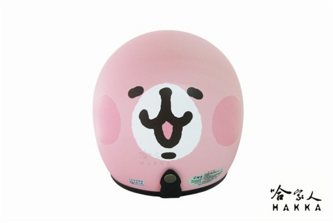 EVO 正版授權 P助 Kanahei 3/4 騎士帽 機車安全帽, 卡娜赫拉,安全帽+暗色抗UV安全鏡片