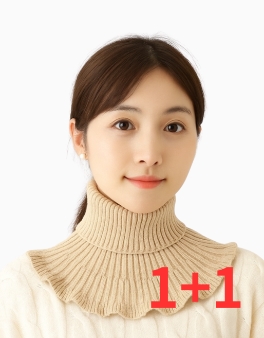 소르니 여성 넥워머 목폴라 목도리 1+1