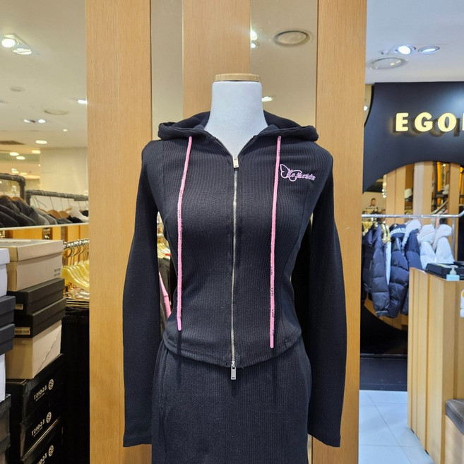 에고이스트 배색자수포인트후드집업/ES1CZ760_BP