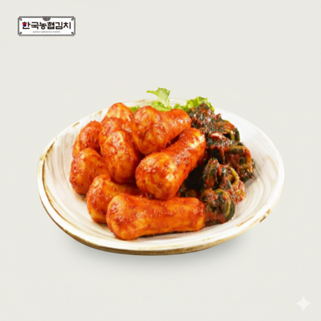 [황씨네옹고집] 한국농협김치 남한강김치 국내산 총각김치, 1개, 5kg