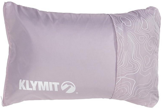 Klymit 드리프트 캠핑 수면 내구성 있는 쉘로 편안함 분쇄 메모리 폼 여행용 베개 야외 사용을 위한 양면 커버 오키드, Klymit 드리프트 캠핑 수면, 내구성 있는 쉘로 편