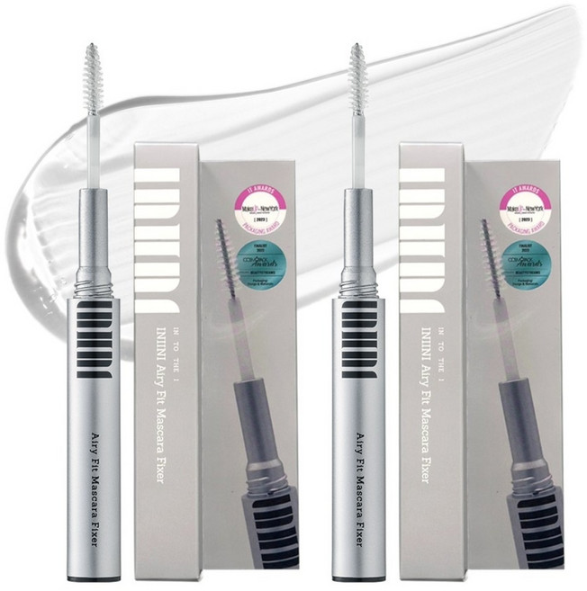 1+1 인투니 투명 마스카라 픽서, 2개