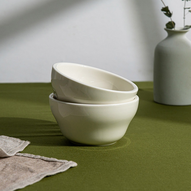 시라쿠스 뉴욕 킹스인 국그릇 대접, 화이트(백지), 2P