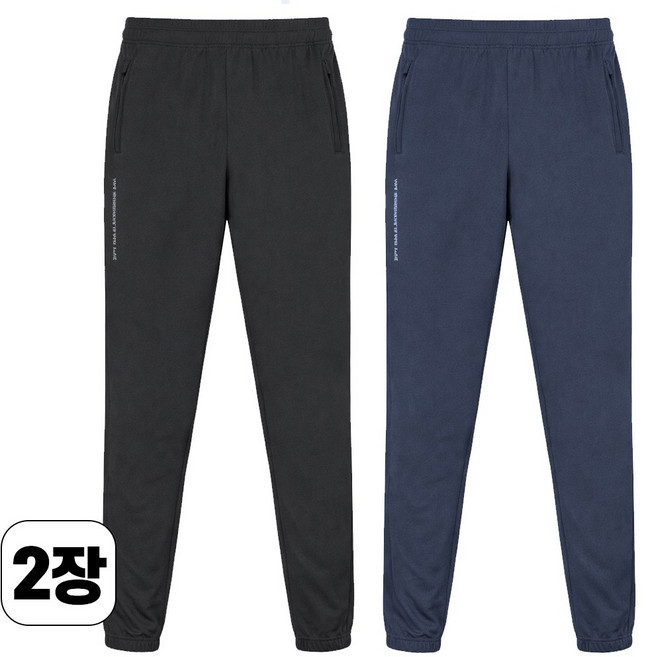 워킹맨 아울렛 1+1 봄 여름 시즌 쿨링 조거 무지 스판 바지 작업복 일상복 외출복 운동복 B226