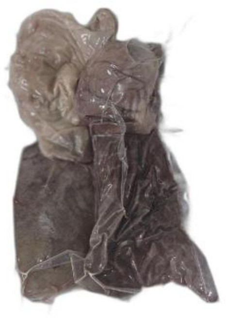 돈풍돈내장S 덩어리 돈육 간 허파 오소리 염통, 1개, 1kg