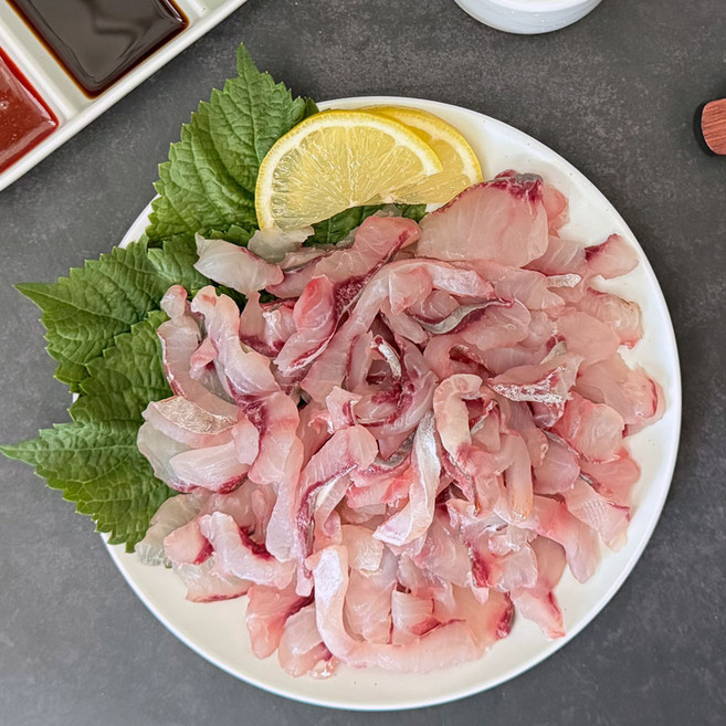 바다해찬 보리숭어회 숭어회 필렛 자연산 활어 국내산 봄 제철 생선회 물회, 1개, 필렛 300g (2~4쪽) +초장