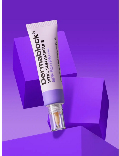 더마블록 바이탈 선앰플, 5개, 35ml