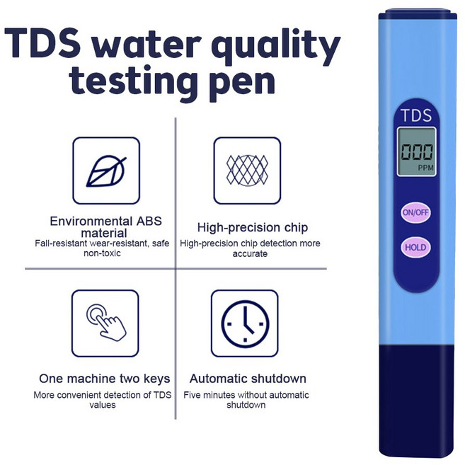 염도계 디지털 염도측정기 염분 나트륨 측정 가정용 TDS/EC/TEMP 미터 워터 테스터 0 14 PH 9990ppm TDS amp EC LCD 물 순도 PPM 수 061EA 9, [06] Type 6, 1개