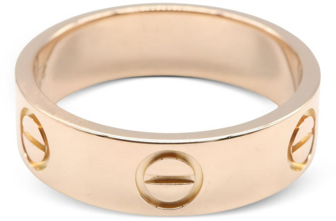 까르띠에 중고 러브 링 인그레이빙 링