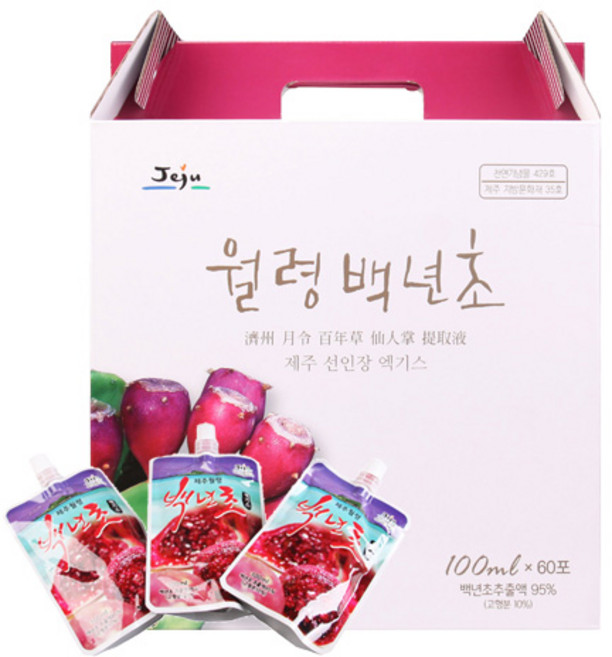 탐라몰 제주 백년초 엑기스(농축액) 30개입 60개입 150개입, 60개, 100ml