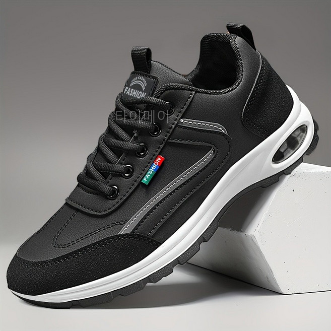 타이메이 봄 단화 남자 두꺼운 바닥 미끄럼 방지 캐주얼화 가볍고 편안한 아웃도어 스포츠 큰 사이즈 러닝화 일상 편안한 러닝화 남자