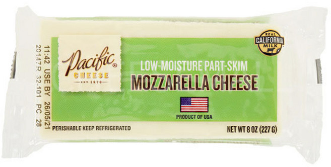 냉장 퍼시픽 모짜렐라 치즈, 2개, 227g