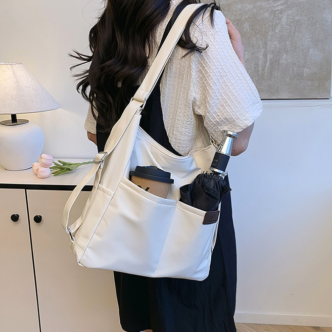 티모바 투웨이 4컬러 여성 나일론 숄더백 백팩 가벼운 여자 데일리 텀블러 운동 가방