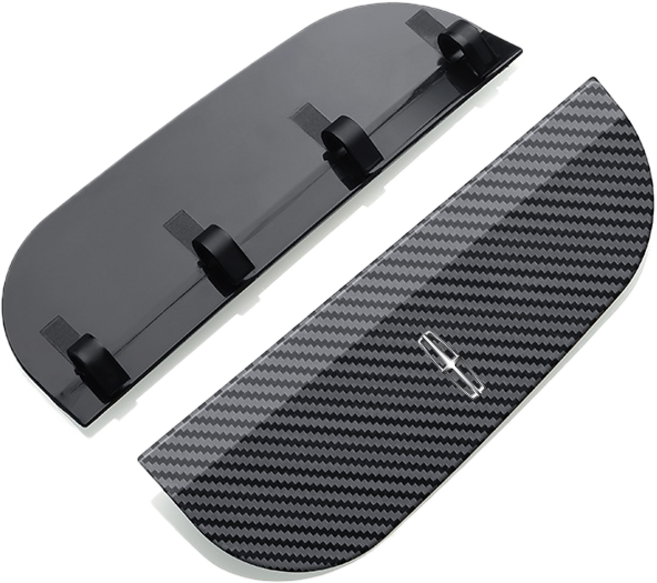 차량범용 자동차 백미러 비 눈썹 차량 링컨 MKC MKZ MKX MKT Corsair Nautilus Fly 용 탄소 썬 바이저 그늘, 01 Lincoln-1 Set