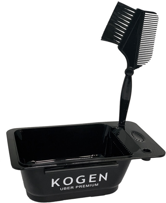 코겐 사각 멀티 염색볼 + 염색솔 염색 세트 (블랙), 1개