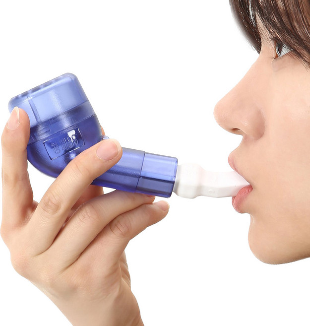 루하컴퍼니 수동식 흉벽 진동기 가래 제거기 배출기, 1개