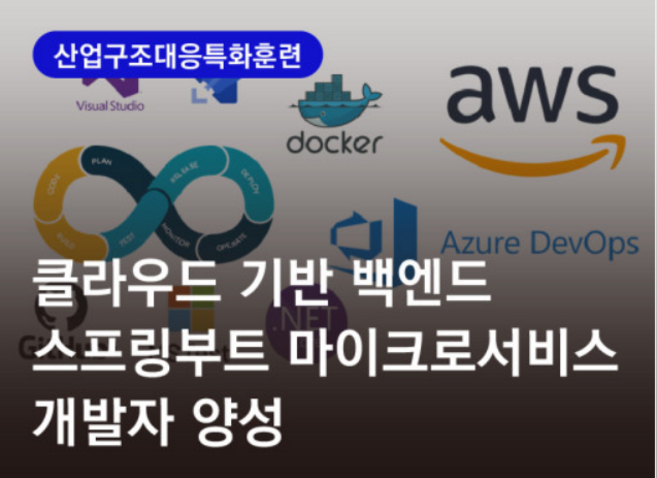 클라우드 기반 백엔드 스프링부트 마이크로서비스 개발자 양성